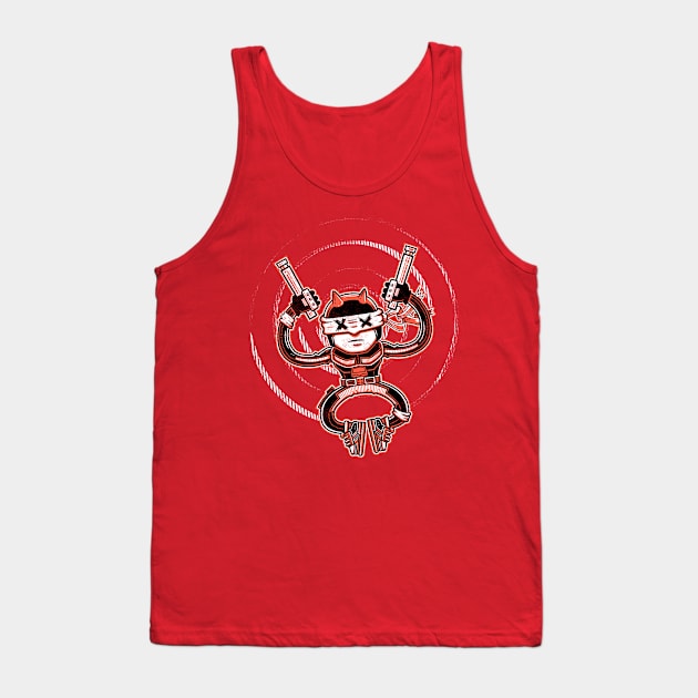 Blind Justice Tank Top by strangethingsa